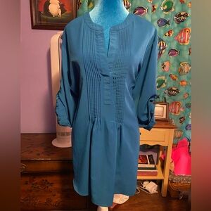 Elegant Blue Women's Top